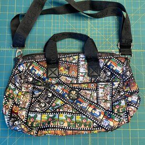Tokidoki Filmstrip Handbag Black Shoulder Strap - Retired Print